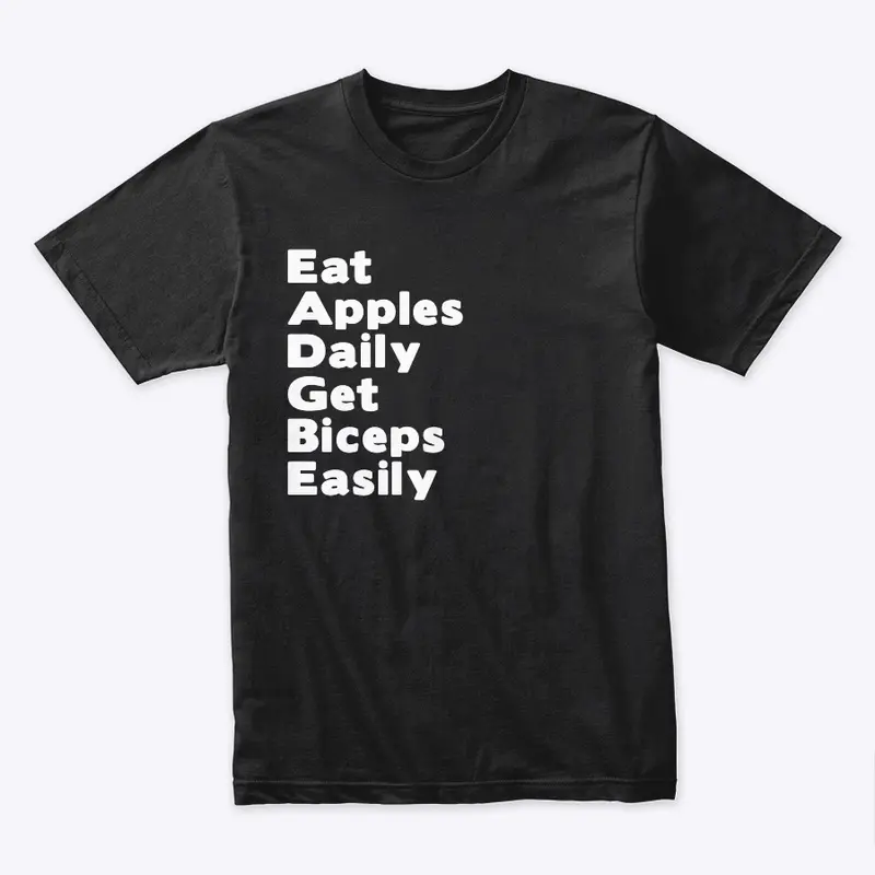 Eat Apple Daily Get Biceps Easily